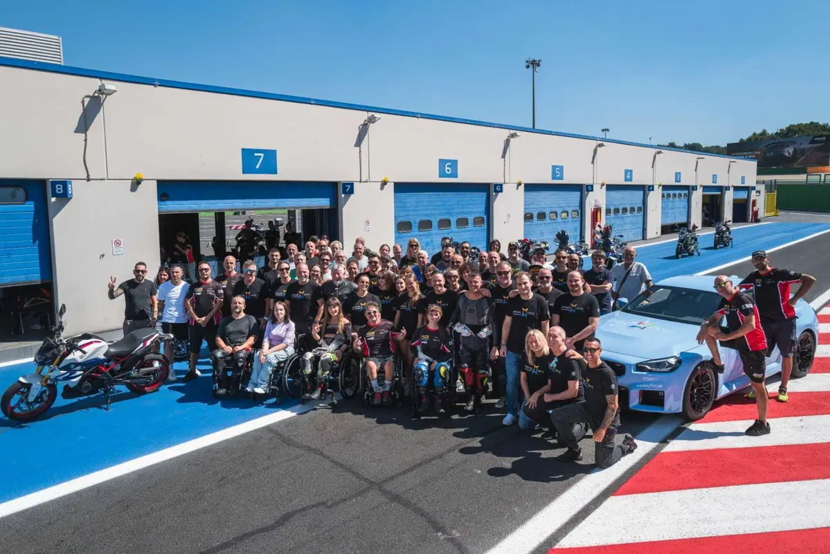 BMW Motorrad e Di.Di. insieme a Vallelunga