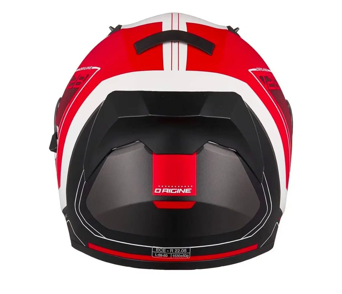 Casco integrale ORIGINE Rapid Advanced Red-White M (2)