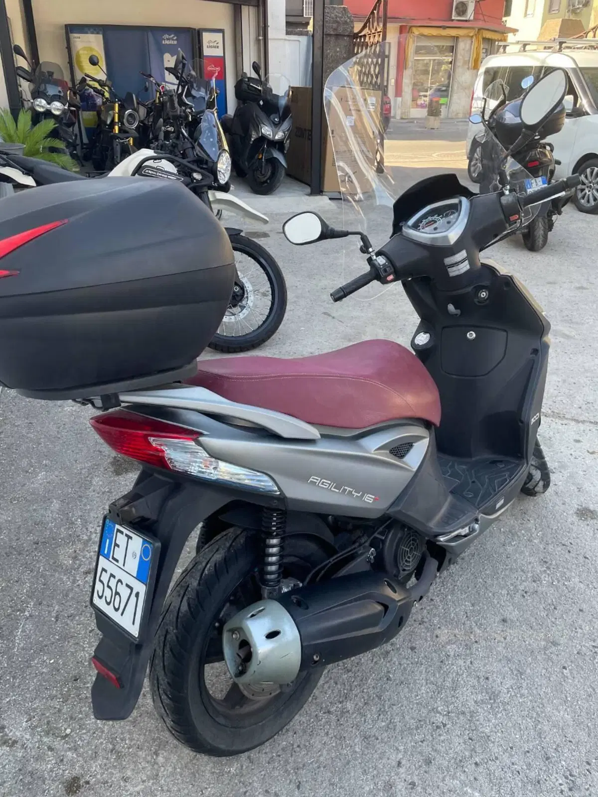 Kymco Agility 200i R16 + (2020) (4)