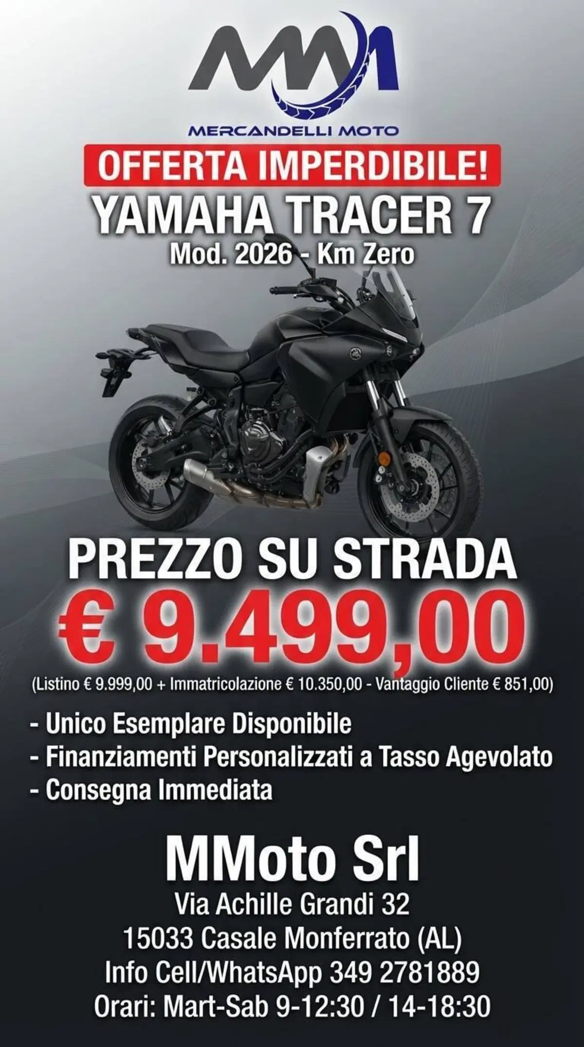 Yamaha Tracer 7 (2025 - 26)