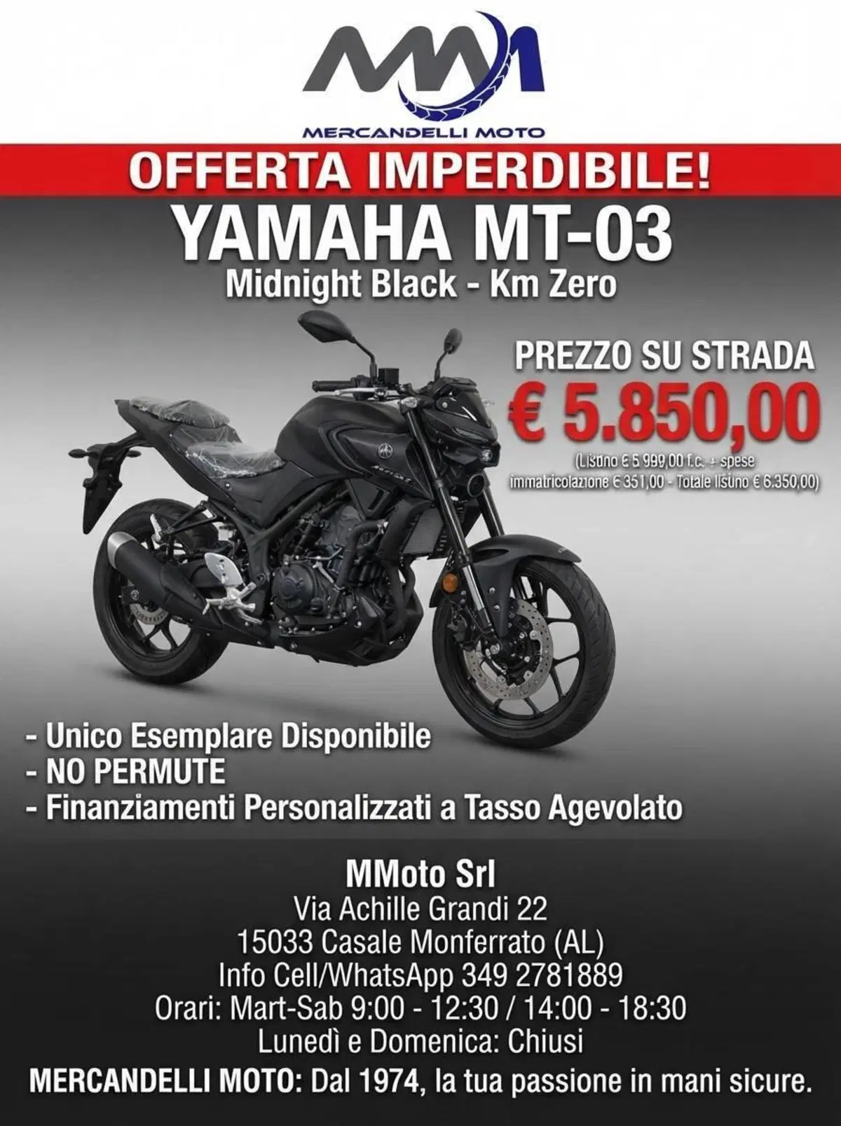 Yamaha MT-03 (2025 - 26)