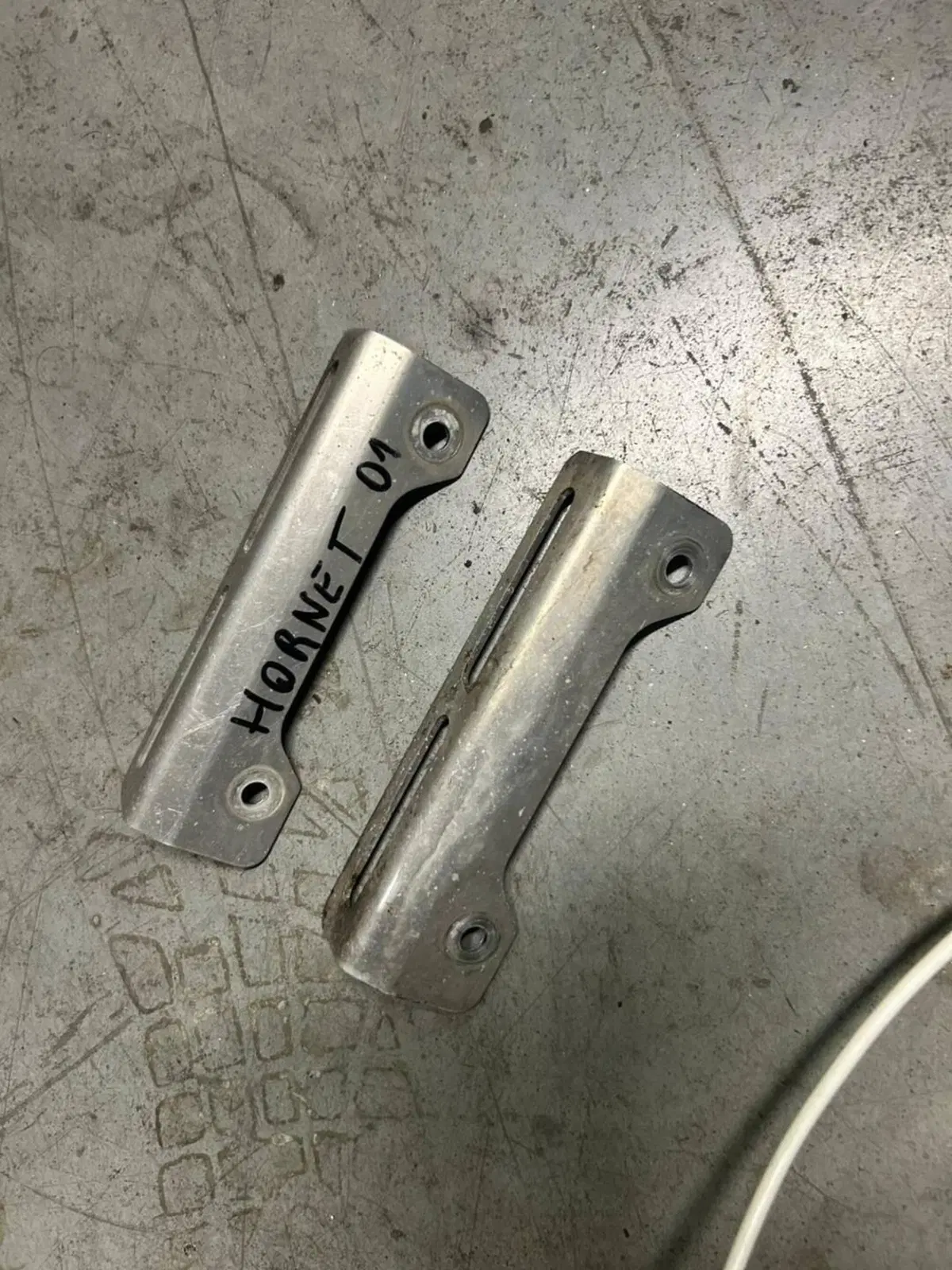 Coppia carter laterali radiatore DX/SX Honda Horne