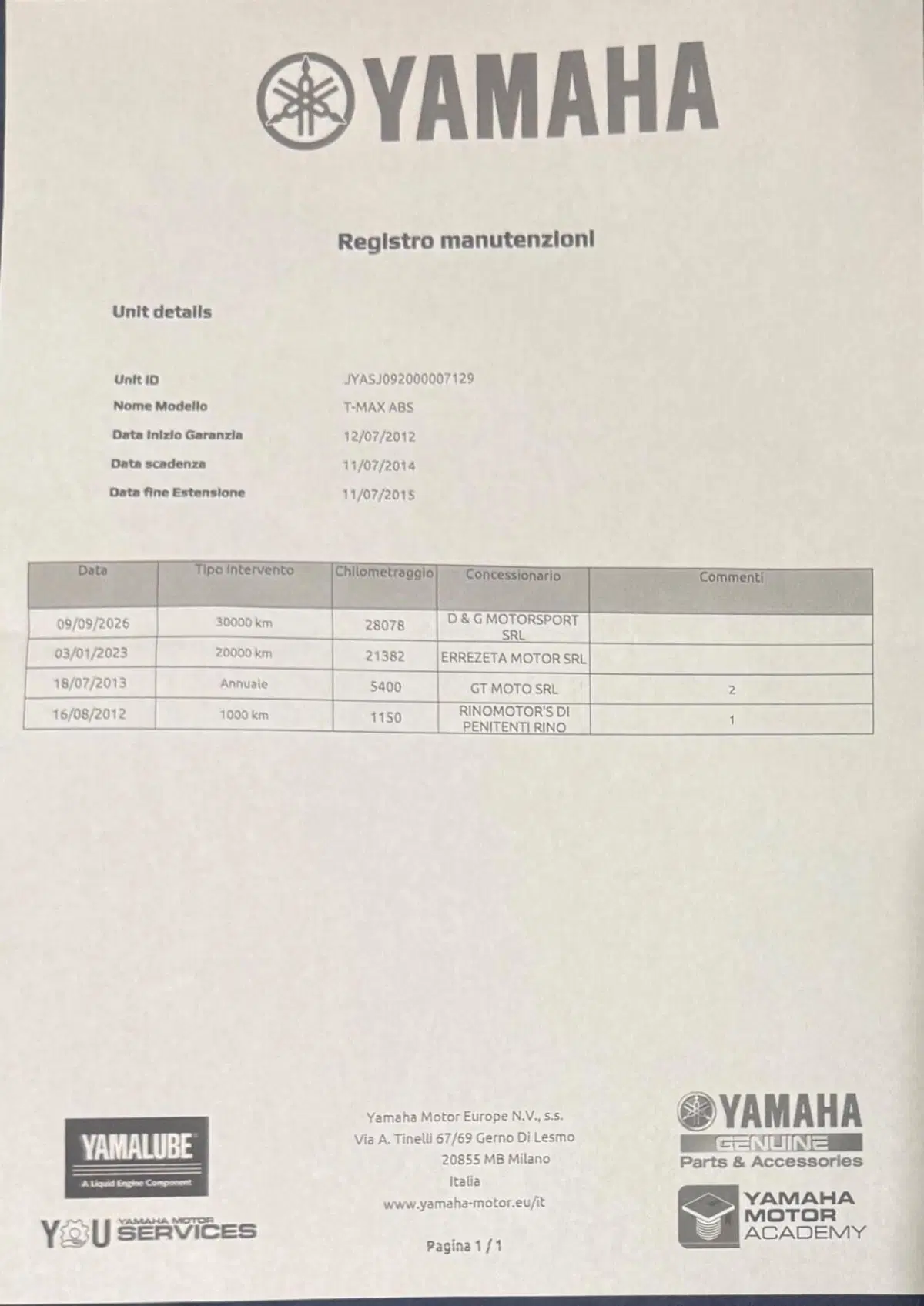Yamaha T-Max 530 ABS (2012 - 14) (13)
