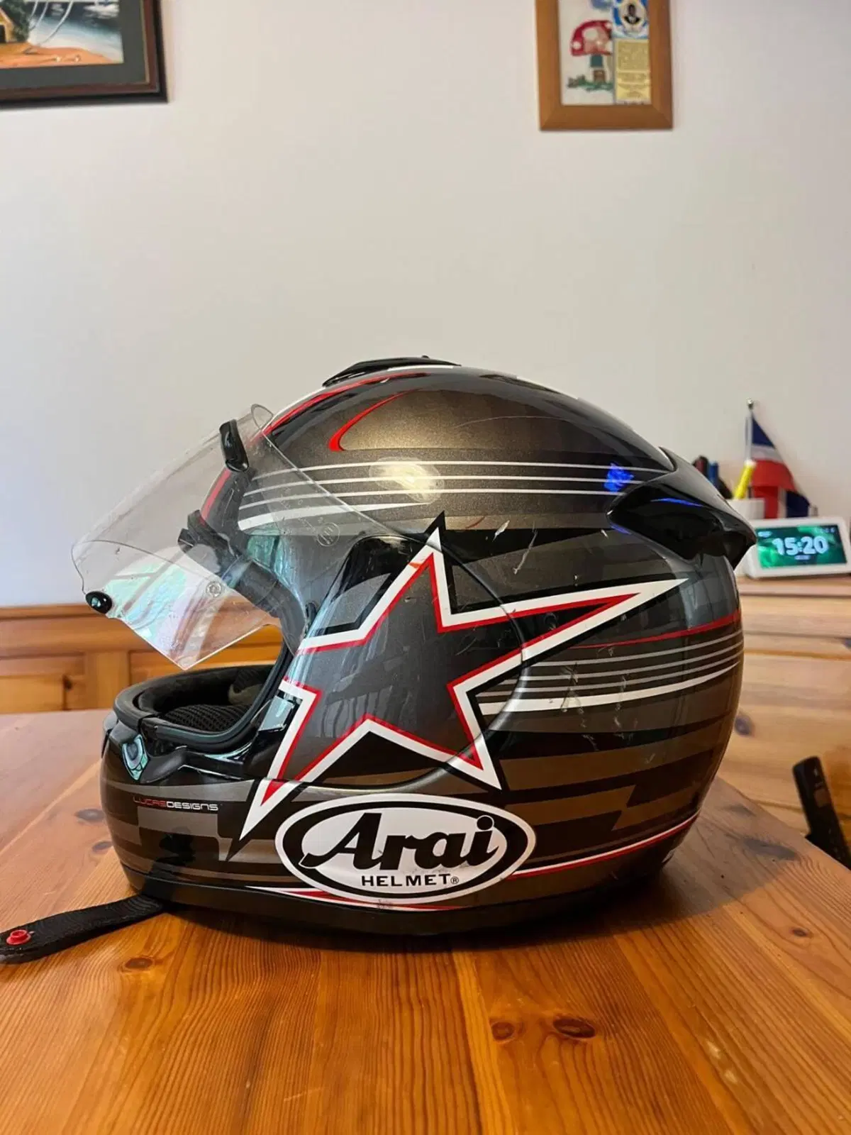 Arai Axces II Lucas Design – Casco integrale moto (5)