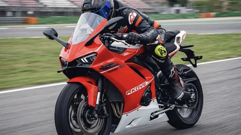 Kove 450 RR in Italia