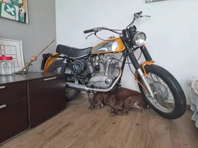 Ducati scrambler  250 d'epoca
