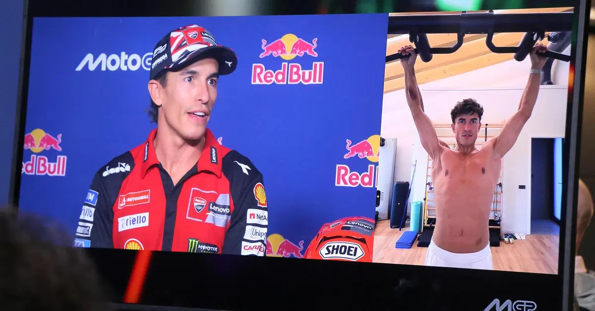 MotoGP 2026. GP di San Marino a Misano. Marc Márquez ha spiegato la foto del braccio: 'Ero stanco di parlarne, sono stato onesto, sto così, ma mi sento competitivo'