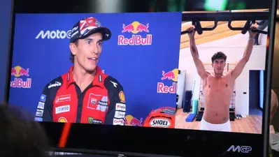 MotoGP 2026. GP di San Marino a Misano. Marc Márquez ha spiegato la foto del braccio: 'Ero stanco di parlarne, sono stato onesto, sto così, ma mi sento competitivo'
