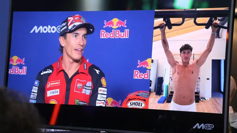 MotoGP 2026. GP di San Marino a Misano. Marc Márquez ha spiegato la foto del braccio: 'Ero stanco di parlarne, sono stato onesto, sto così, ma mi sento competitivo'