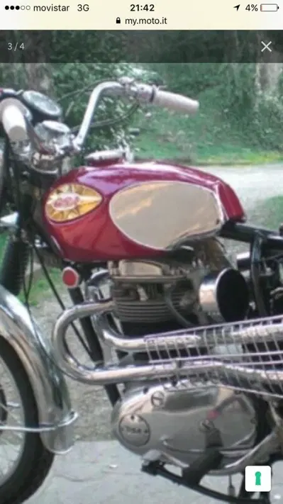 Bsa Firebird scrambler  d'epoca