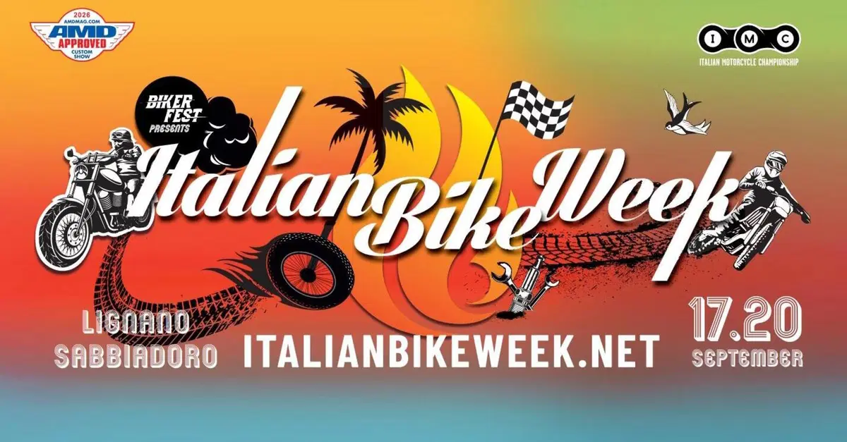 Italian Bike Week 2026: Lignano Sabbiadoro si prepara a quattro giorni di pura passione
