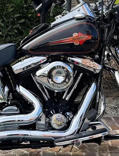 Harley-Davidson Heritage Softail Classic FLSTC d'epoca