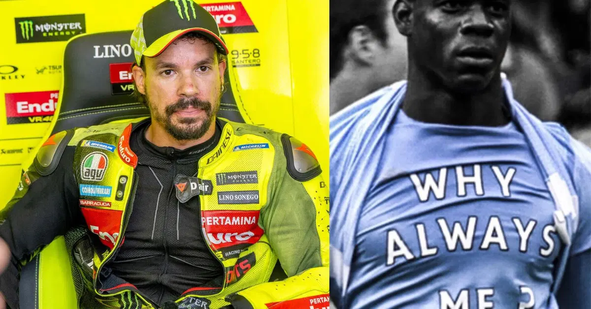 MotoGP 2026. GP di San Marino a Misano. Franco Morbidelli - Mario Balotelli: 'Perché sempre io?'