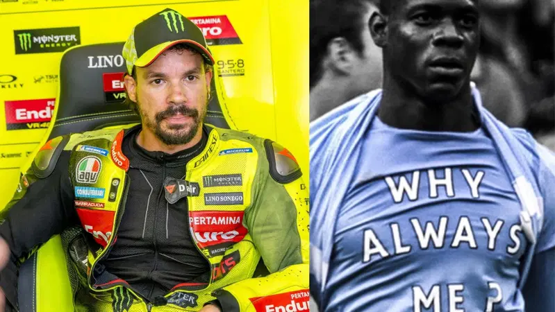 MotoGP 2026. GP di San Marino a Misano. Franco Morbidelli - Mario Balotelli: 'Perché sempre io?'