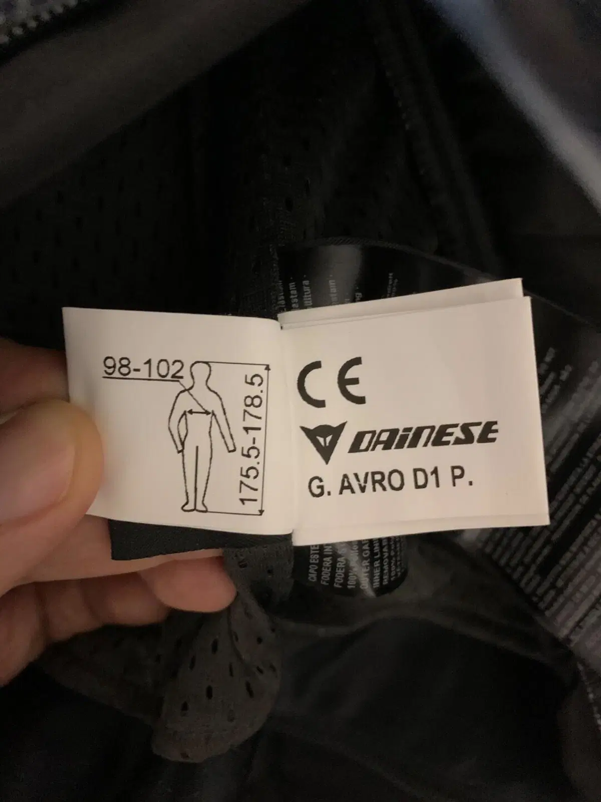 Dainese G. Avro D1 P – Giacca moto in pelle – TG 5 (4)