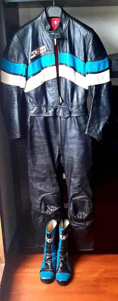 Tuta Dainese + stivali Giudici vintage