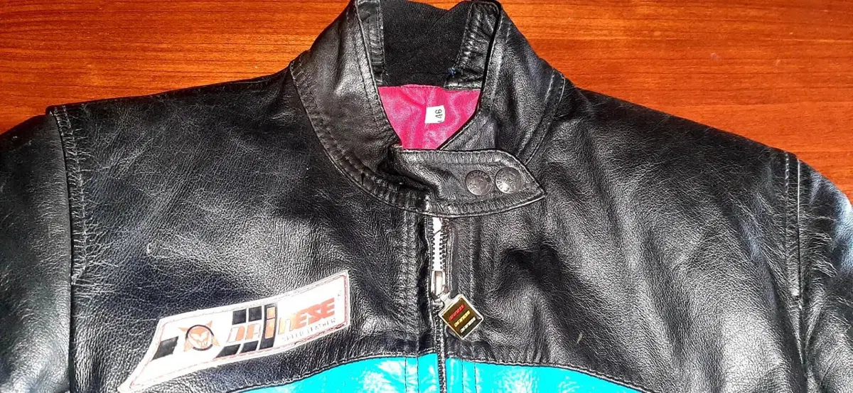 Tuta Dainese + stivali Giudici vintage (3)