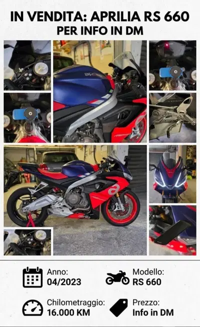 Aprilia RS 660 (2020 - 24) usata