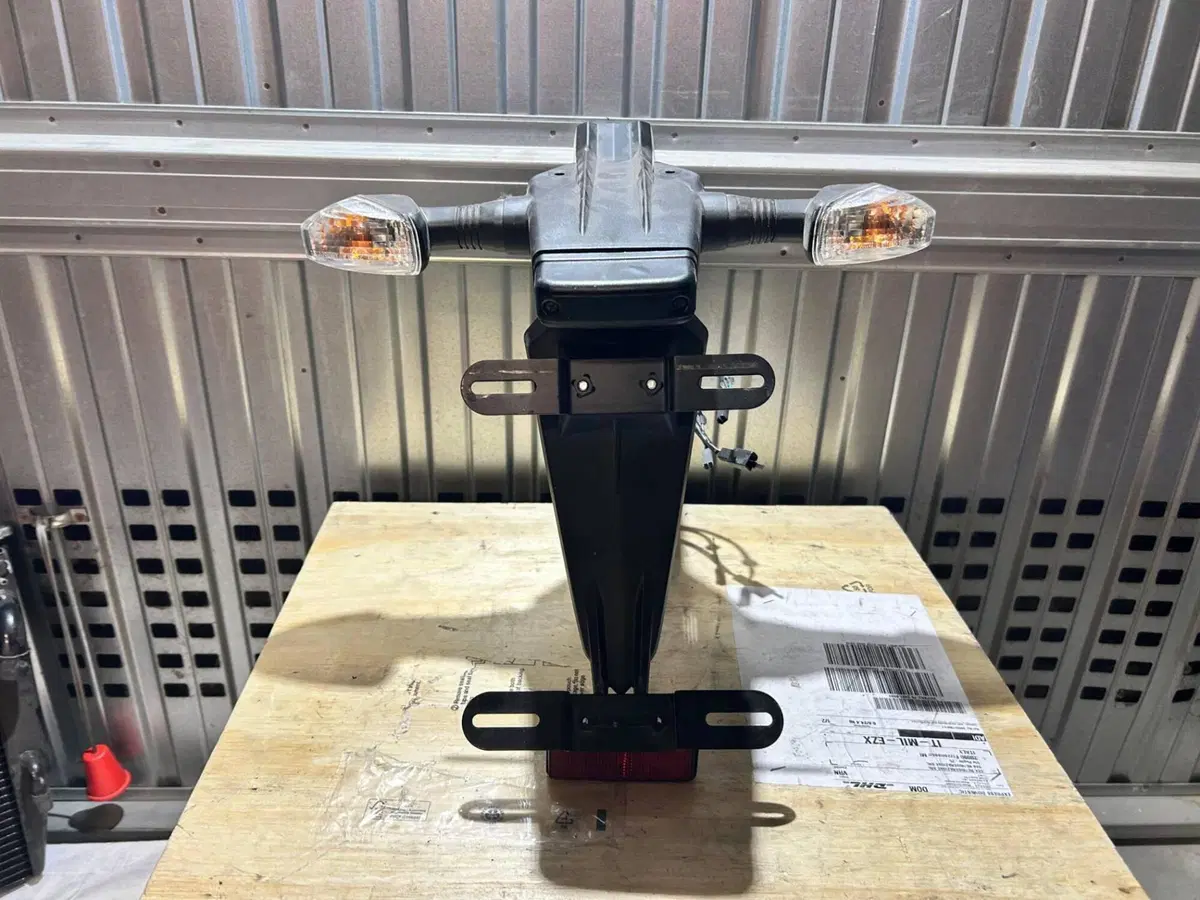 Portatarga completo di frecce Kawasaki Ninja ZX-10