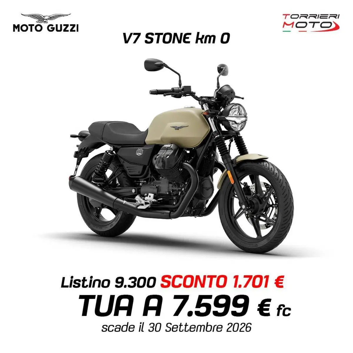 Moto Guzzi V7 Stone (2025 - 26)