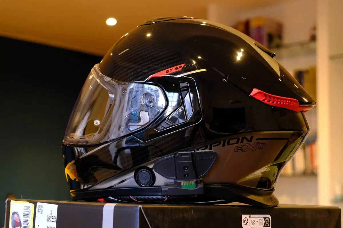 Scorpion EXO-GT SP Air Full Carbon taglia L – 1 us Scorpion Helmets (3)
