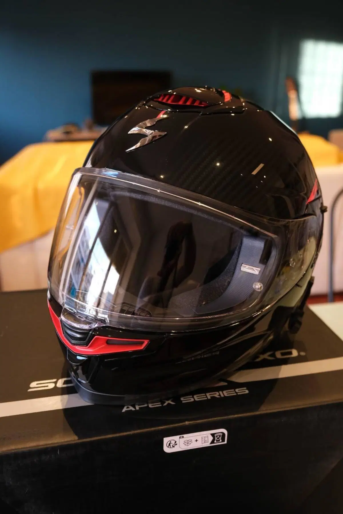 Scorpion EXO-GT SP Air Full Carbon taglia L – 1 us Scorpion Helmets (7)