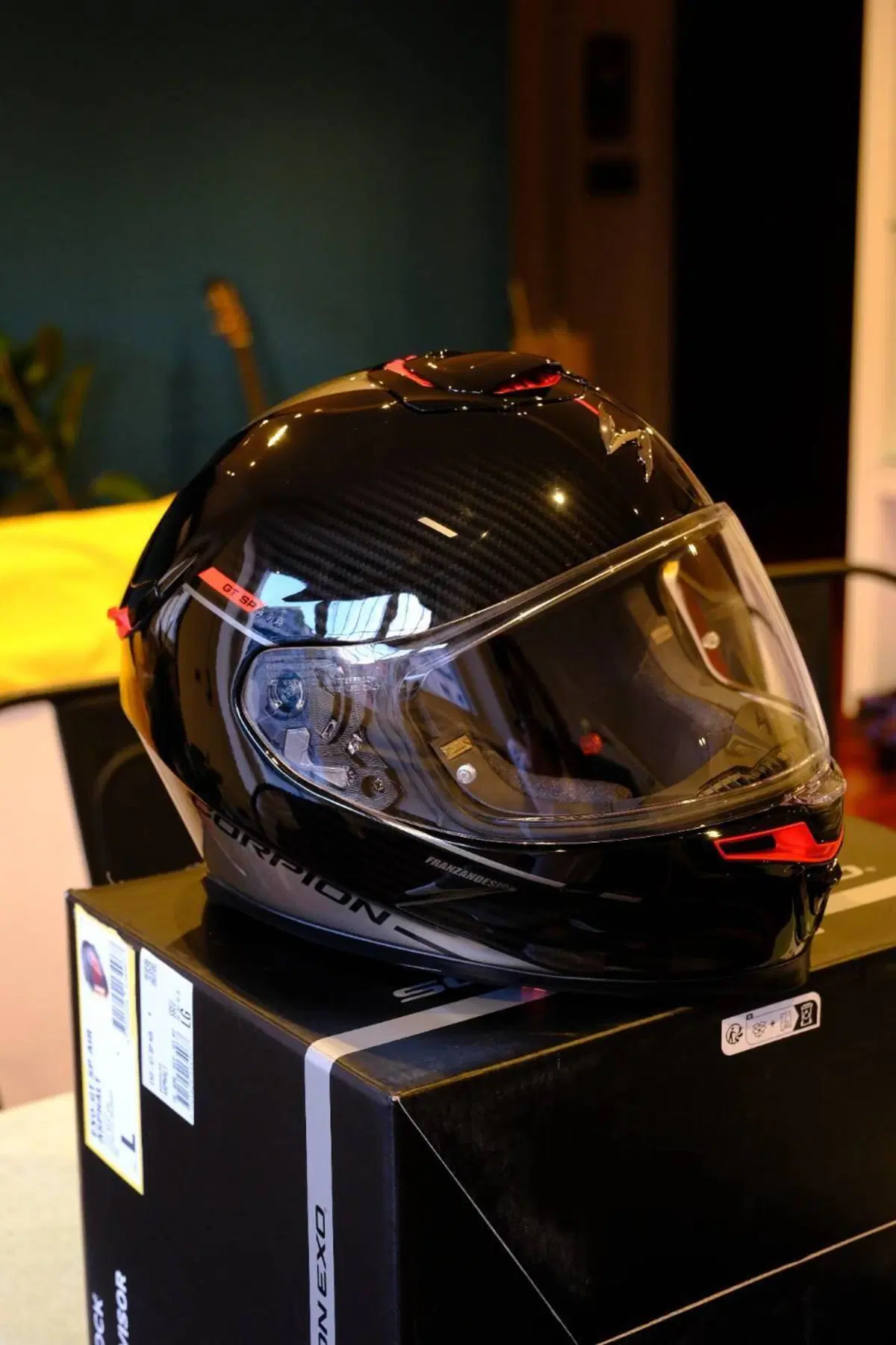 Scorpion EXO-GT SP Air Full Carbon taglia L – 1 us Scorpion Helmets (9)