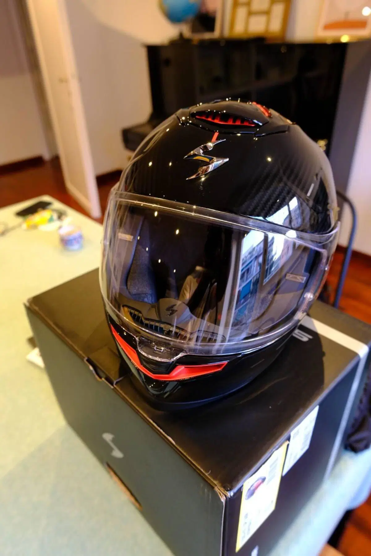 Scorpion EXO-GT SP Air Full Carbon taglia L – 1 us Scorpion Helmets (10)