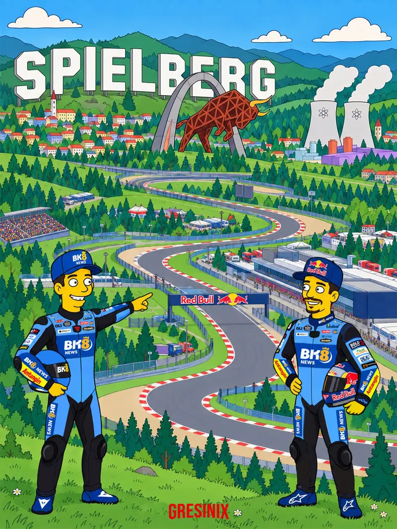 Il GP d'Austria secondo Gresinix