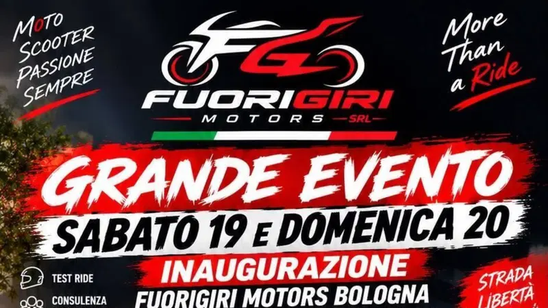 Sabato 19 e domenica 20 inaugura a Bologna la nuova sede di Fuorigiri Motors