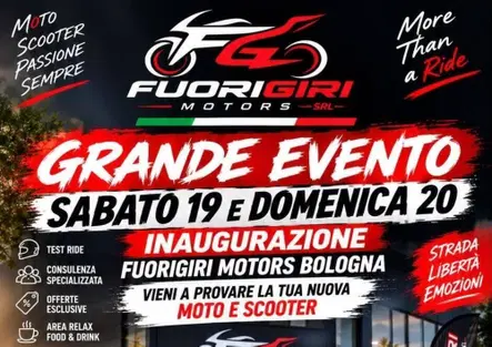 Sabato 19 e domenica 20 inaugura a Bologna la nuova sede di Fuorigiri Motors
