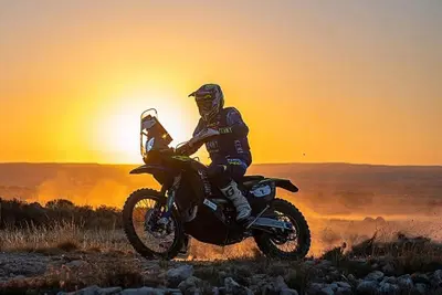 Baja España Aragón. Vincono Santolino, Sherco, e Ferreira, Toyota