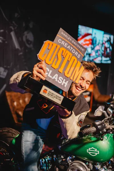 Jack NBC vince il Creators Custom Clash 2026 Harley-Davidson Italia