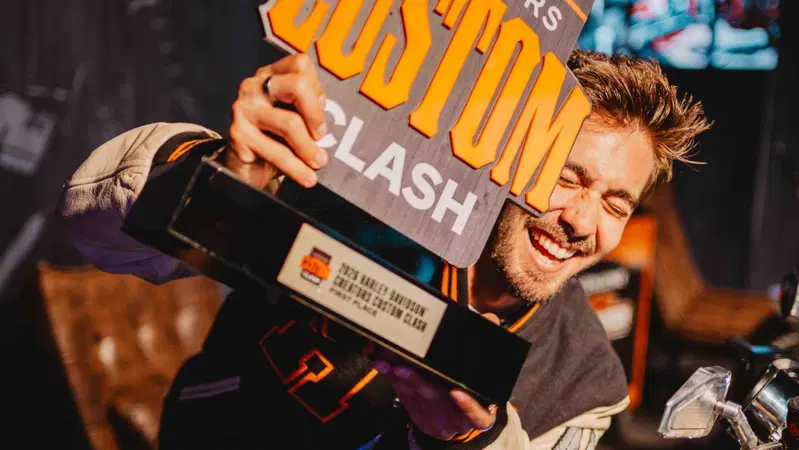 Jack NBC vince il Creators Custom Clash 2026 Harley-Davidson Italia
