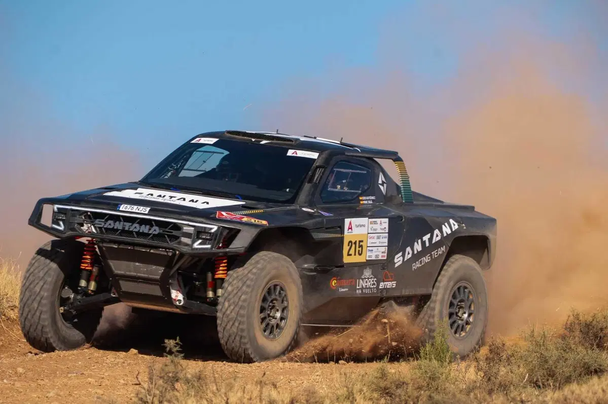 Baja España Aragón. Vincono Santolino, Sherco, e Ferreira, Toyota (4)