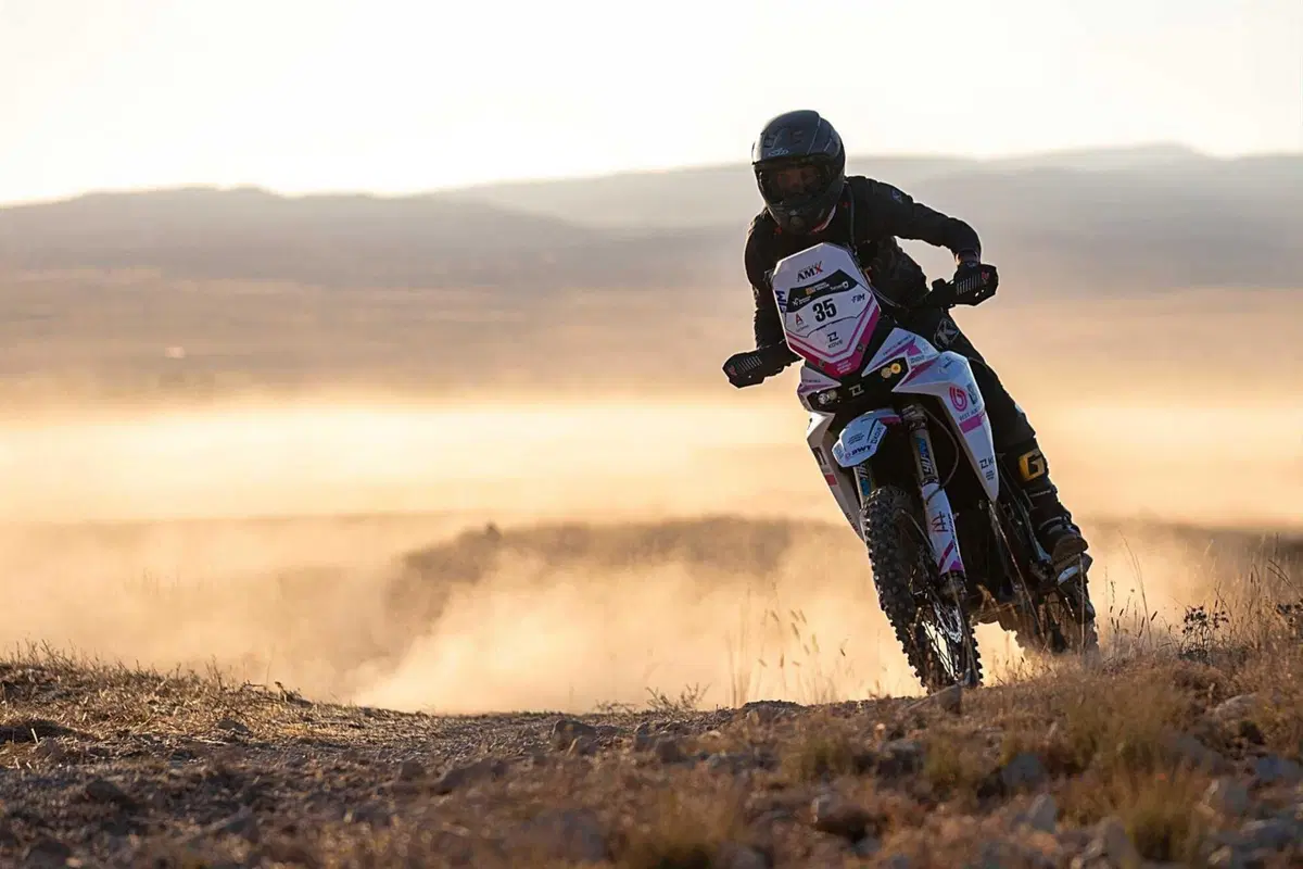 Baja España Aragón. Vincono Santolino, Sherco, e Ferreira, Toyota (9)