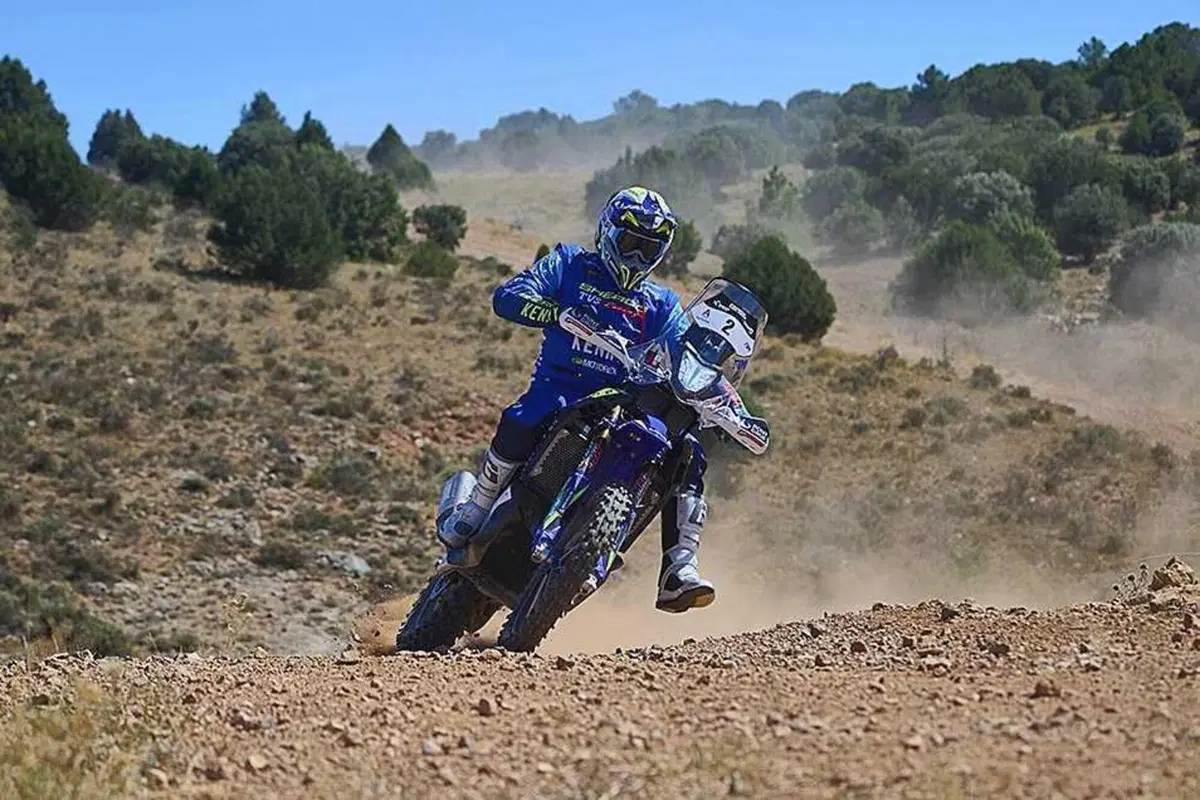 Baja España Aragón. Vincono Santolino, Sherco, e Ferreira, Toyota (15)