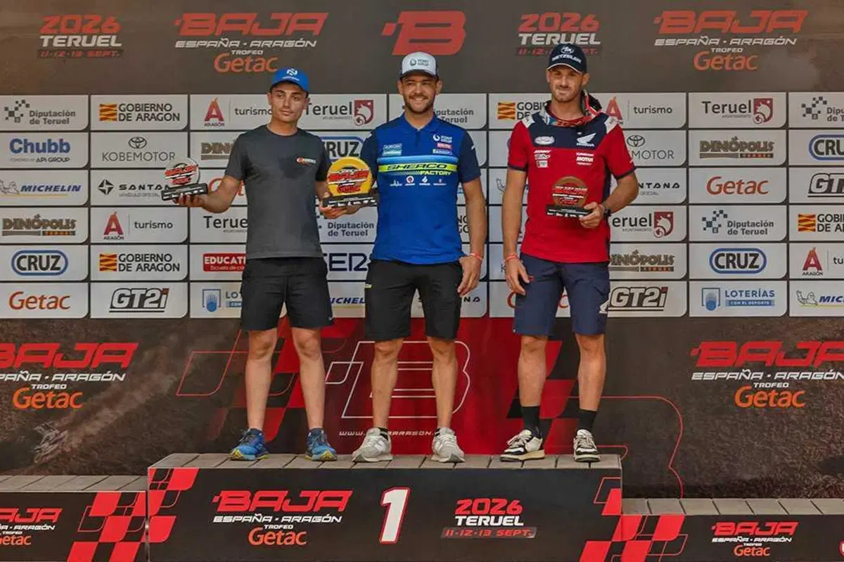 Baja España Aragón. Vincono Santolino, Sherco, e Ferreira, Toyota (16)