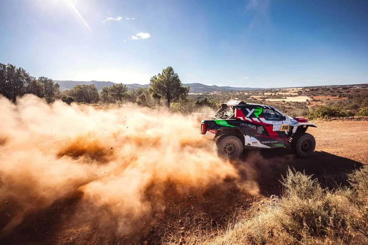 Baja España Aragón. Vincono Santolino, Sherco, e Ferreira, Toyota (20)