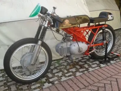 Motobi 250 corsa d'epoca