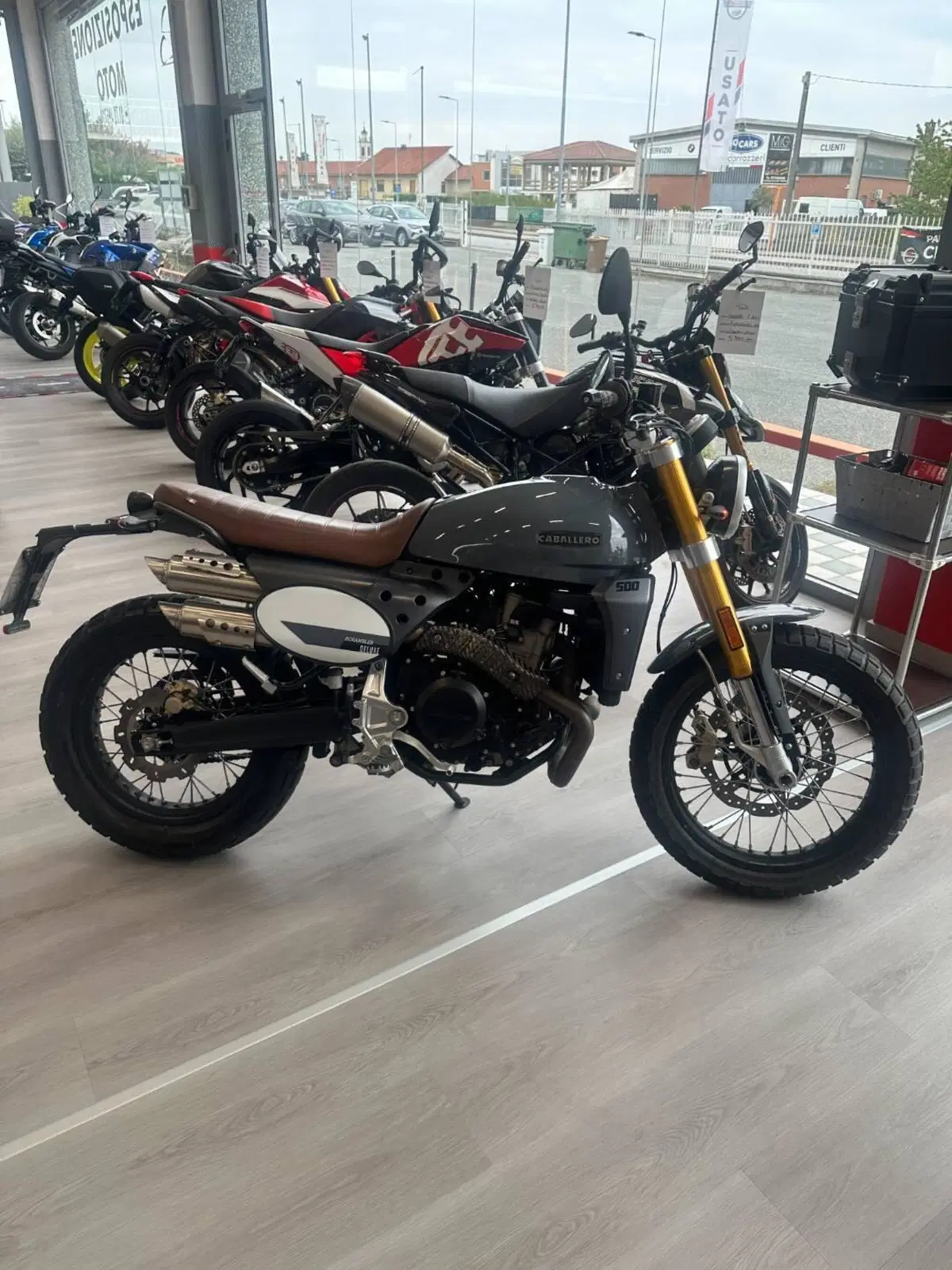 Fantic Motor Caballero 500 Scrambler Deluxe (2021 - 23) (2)