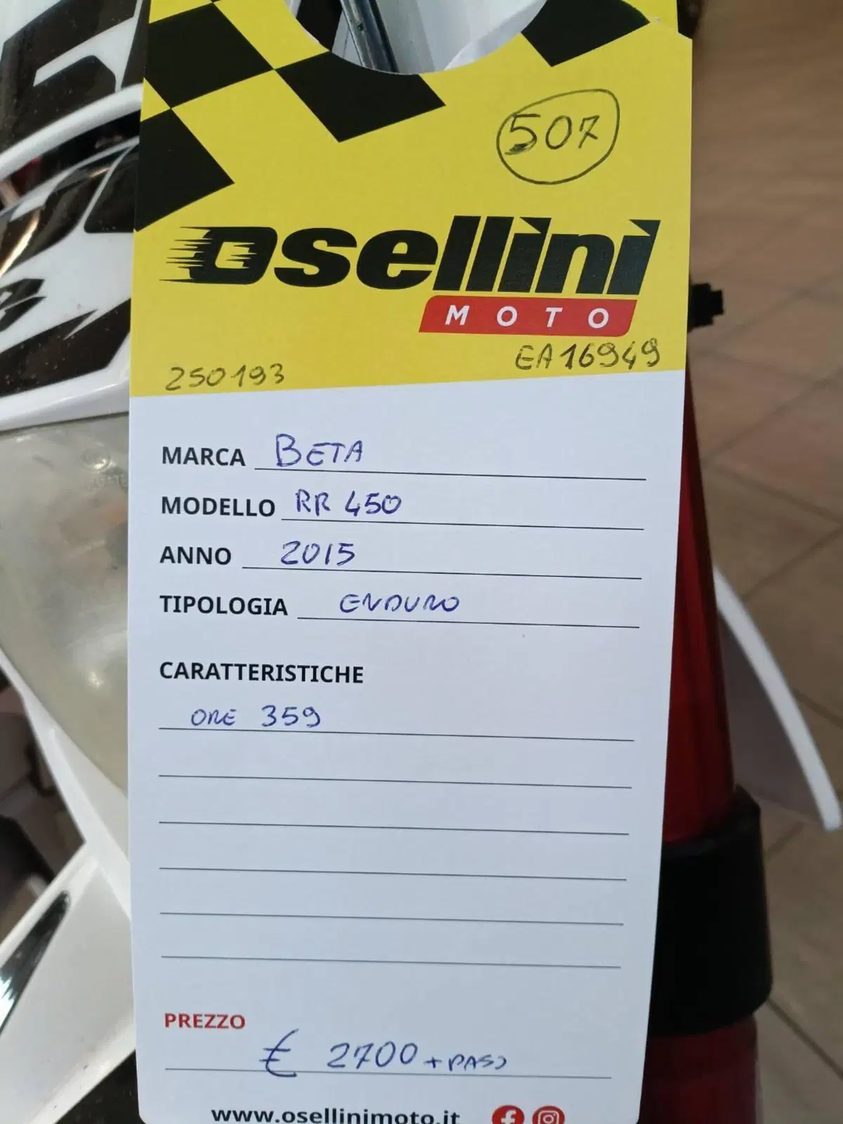 Betamotor RR 450 4T Enduro (2014) (7)