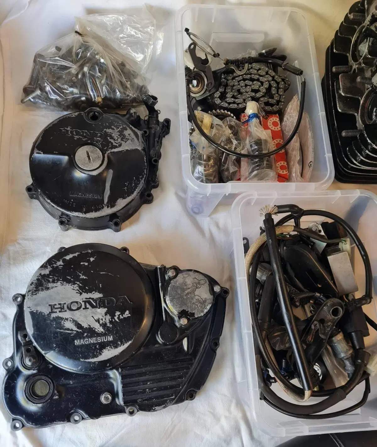 Motore e ricambi Honda XR 600 1986 (IN BLOCCO) (4)