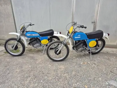 KTM 125GS d'epoca