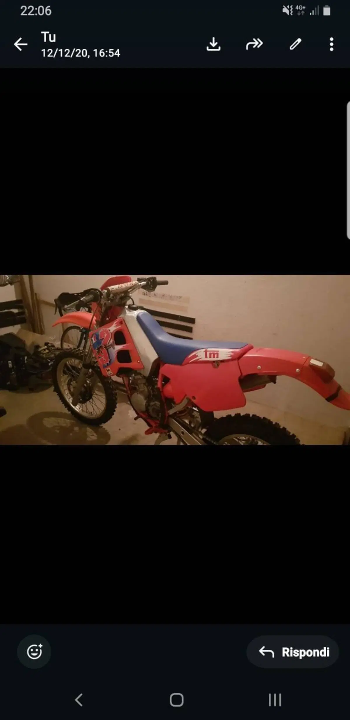 Tm Moto Enduro 80
