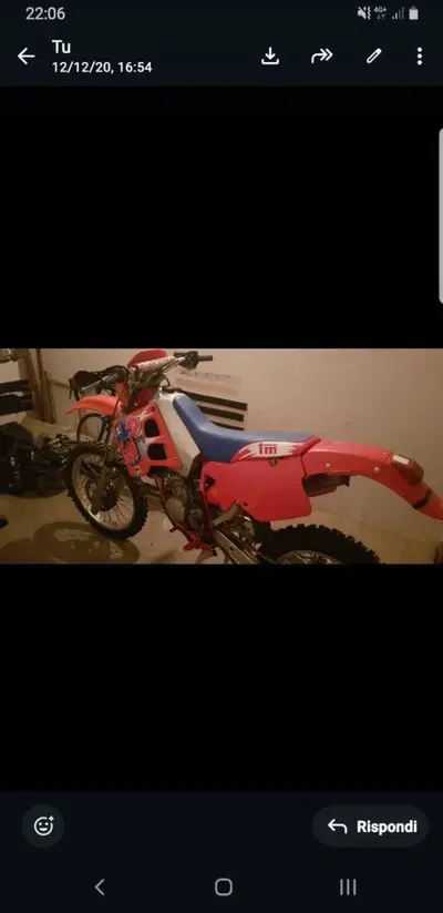Tm Moto Enduro 80 d'epoca
