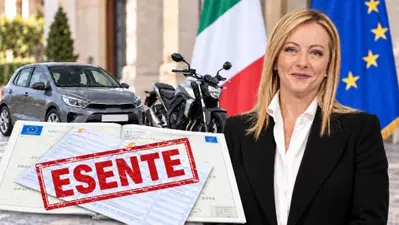Il governo abolisce il bollo moto