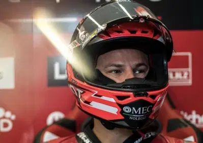 MotoGP, Nicolò Bulega ha avuto un incidente al Mugello mentre provava la 850 cc