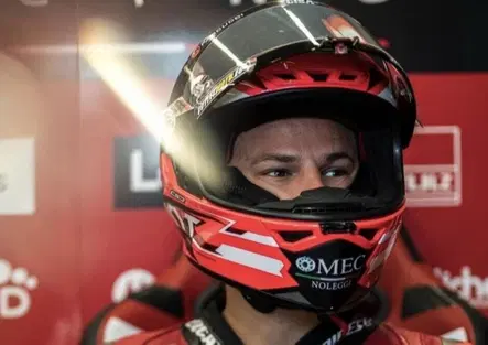 Bulega ha avuto un incidente al Mugello mentre provava la 850 cc