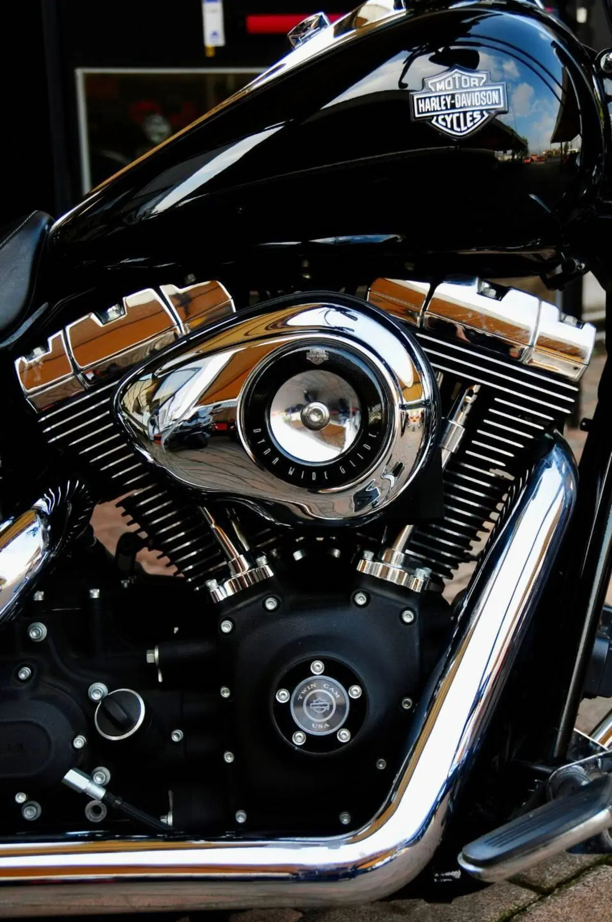 Harley-Davidson 1584 Wide Glide (2007 - 11) - FXDWG (7)